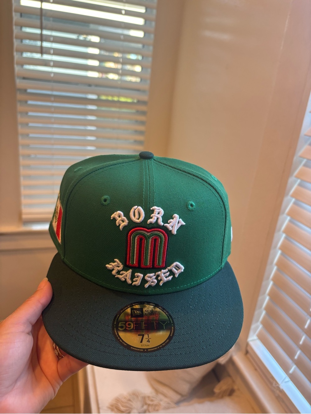 Born X Raised Mexico Hat Embroidered